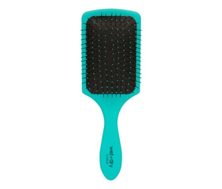Cala Wet-N-Dry Detangling Paddle Brush Teal 1ud
