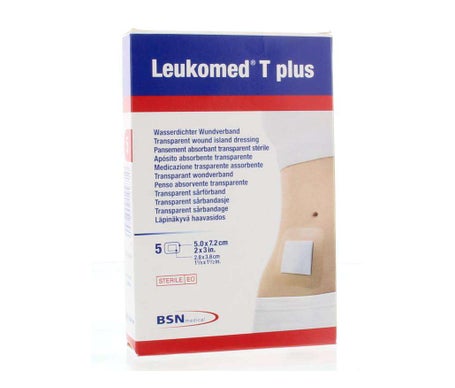 Leukomed® T Plus apósitos 5x7,2cm 5uds