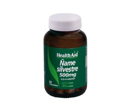 Health Aid Ñame Silvestre 500mg 60comp