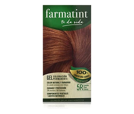 Farmatint Gel 5R Castaño Claro Cobrizo 135ml