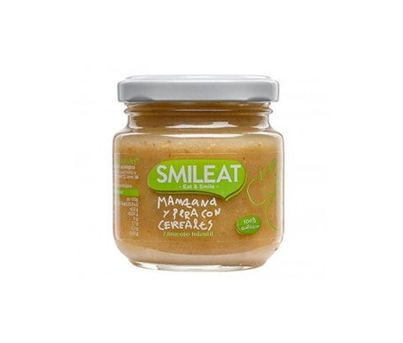 Smileat Tarrito Manzana Y Pera 100% Ecológico 130g