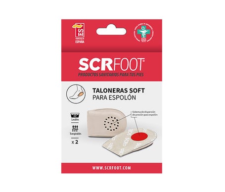 SCRFoot Talonera RelaxPlus Soft para Espolón XL 1par