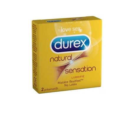 Durex Natural Sensation (2 Condoms) - Preservativos