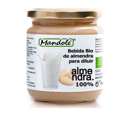 Mandole Crema Almendras Leche Eco 325g