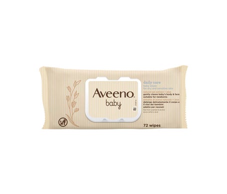 Aveeno Bebé Toallitas Limpiadoras 72uds