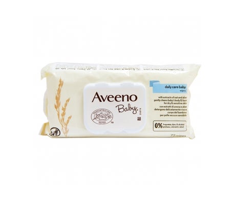Aveeno Bebé Toallitas Limpiadoras 72uds