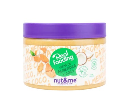 Nut&Me Real Fooding Crema de Almendras y Coco 250ml | Natural Doctor