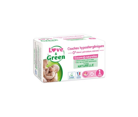Love&Green Pañales Ecológicos T1 2-5Kg 44