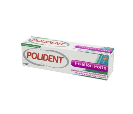Polident Fixation Forte Fixative Cream Fixative Dental Device Tube 40 G