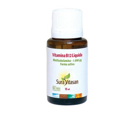 SuraVitasan Vitamina B12 Líquida 15ml