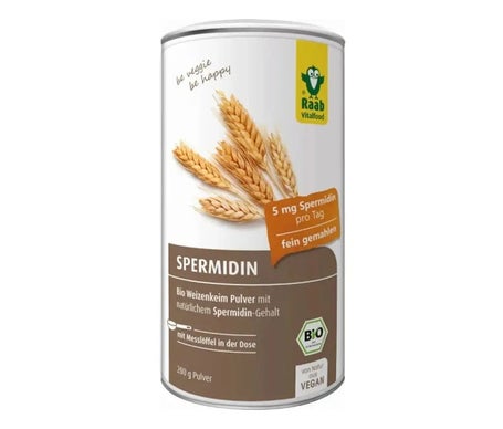 Raab Vitalfood Espermidina Germen de Trigo Bio Polvo 160g | Natural Doctor