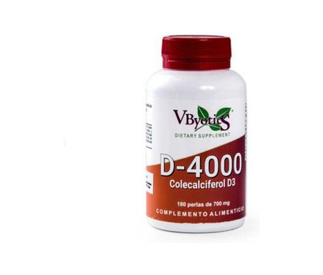 Vbyotics Vitamina D3 4000Ui 180Caps