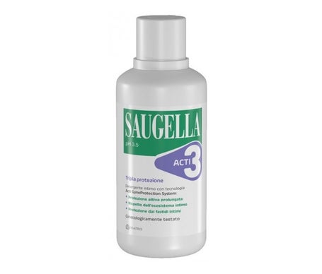 Saugella Acti3 Limpiador Íntimo 500ml