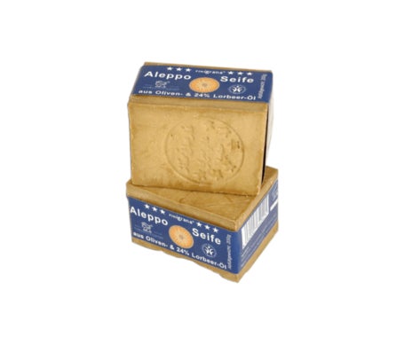Finigrana Aleppo Seife Jabón en Barra Aceite de Oliva y Laurel 24% 200g