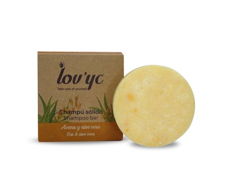 Lovyc Champú Sólido Avena y Aloe Vera 50g