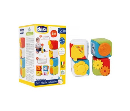 Chicco Brinquedos Cubo Multiatividades 4 Unidades