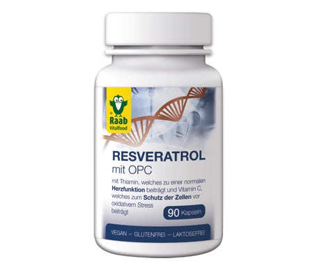 Raab Vitalfood Resveratrol Con Opc 90caps