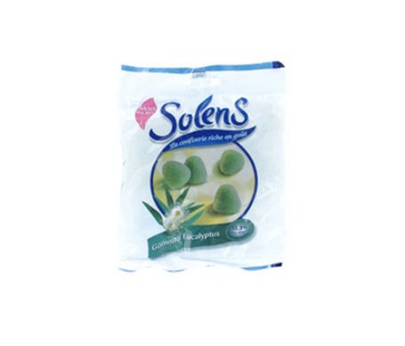 Gomas de eucalipto Solens sin azúcar 100g