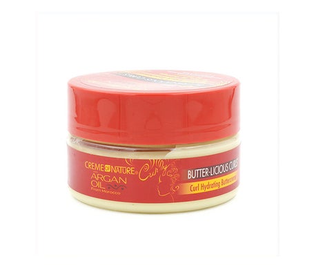 Creme Of Nature Licious Curls Manteca Capilar Aceite Argán 212g