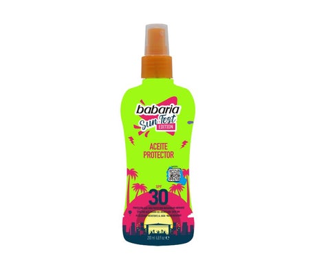 Babaria Sun Fest Aceite Protector Solar Spf30 200ml