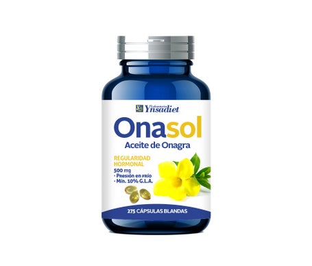 Ynsadiet Onasol Aceite de Onagra 275 perlas