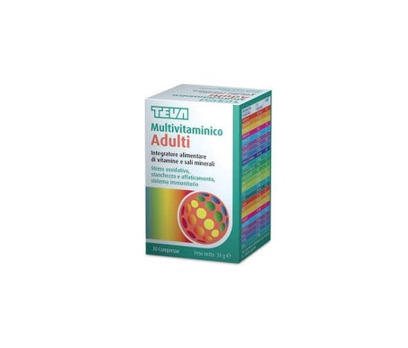 Teva Multivitamínico Adultos 30comp | Natural Doctor