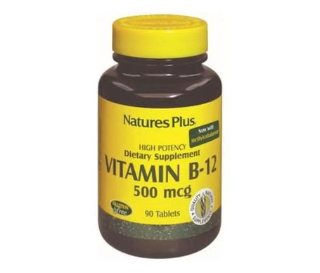 NaturesPlus Vitamina B12 500mcg 90ccomp