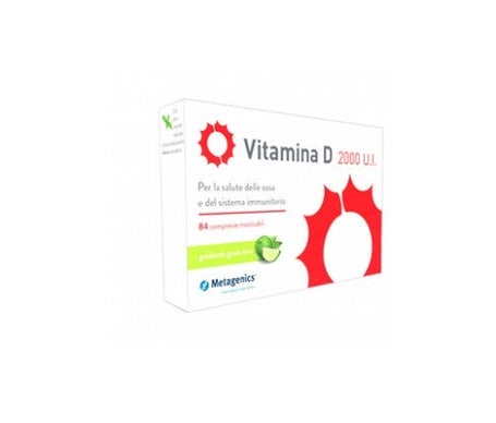 Metagenics Vitamina D 2000 Ui 84Cpr
