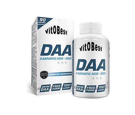 Vitobest Daa D-Aspartic Acid + Zinc 90caps