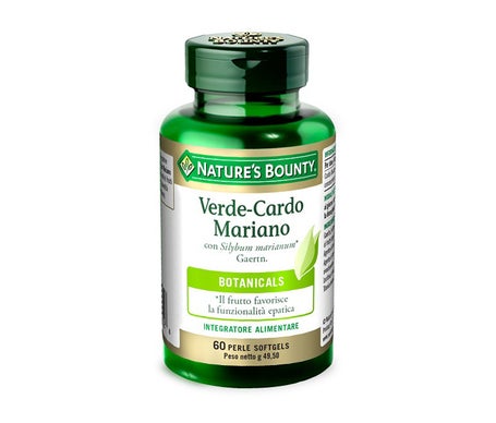Cardo Lechoso Verde 60 Perlas de Nature's Bounty | Natural Doctor