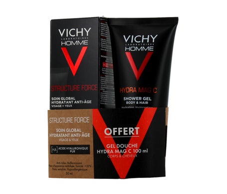 Vichy Men Structure Force 50ml + Hydra Mag C Gel Ducha 100ml