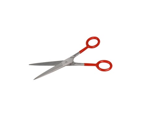 Zenish Tijera Professional Metal Silver Mango Rojo 7 1ud