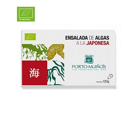 Porto Muiños Algas Ensalada Japonesa Lata 120g
