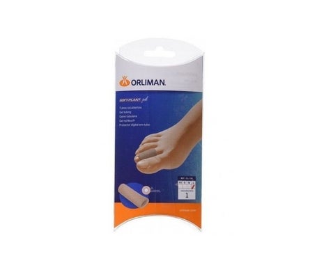 Orliman Tubo Gel Puro Feetpad Gl-116 15cm Talla L 1ud