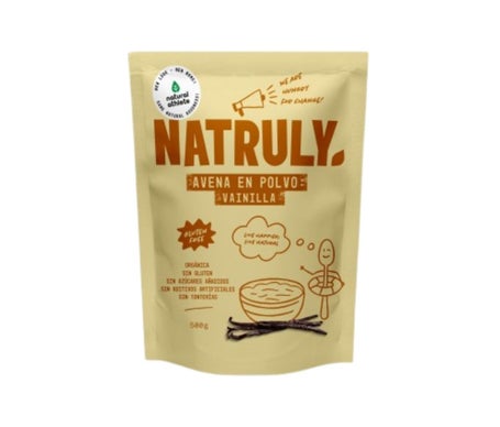 Natruly Harina de Avena sabor Vainilla Bio 500g