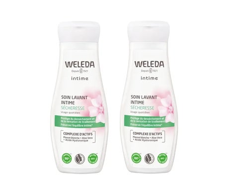Weleda Intime Gel Limpiador Íntimo Sequedad 2x200ml