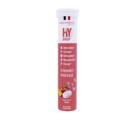 Granions Hydrop Vitaminas Minerales Durazno 20comp