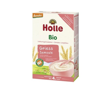 Holle Papilla de Sémola de Trigo BIO +4m 250g