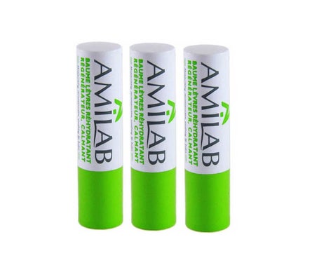 Amilab Bálsamo Labial Trio Care
