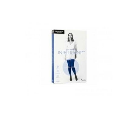 Farmalastic Novum Intelligent Plus media corta compresión normal color caviar T-4 1ud