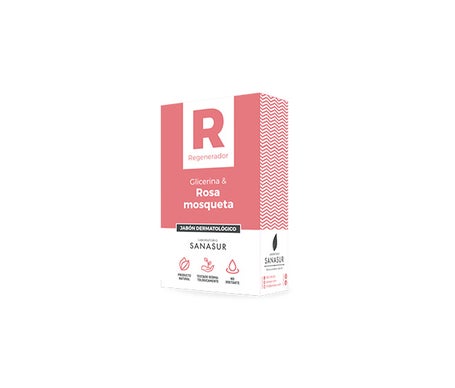 Sabonete de Sanasur Glicerina Óleo de Rosa Mosqueta 100 G
