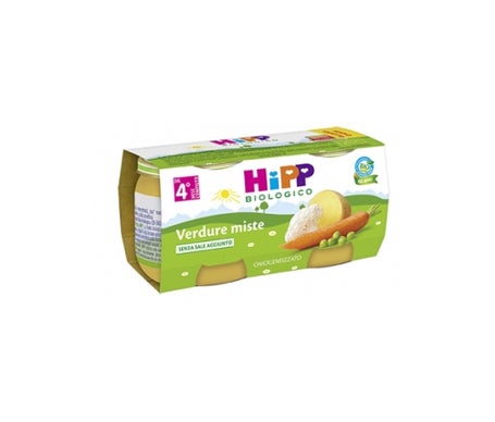 Hipp Bio Omog Vegetales Mis 2X80