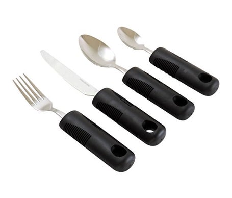 Hestec Kit Cubiertos Ergonómicos 4uds