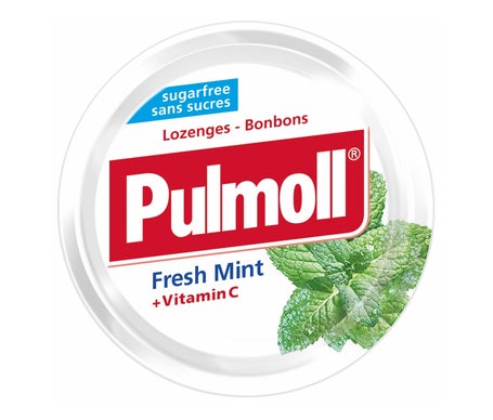 Pulmoll Bonbons Fresh Mint + Vitamin C 45g