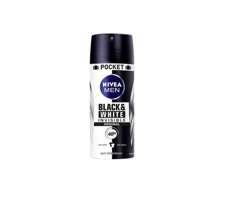 Nivea Men Black And White Invisible Men Desodorante Spray 100ml