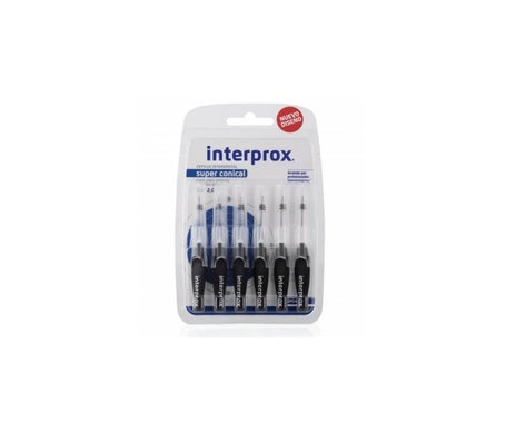 Interprox Cepillo Espacio Interproximal 4G Super Cónico 6 uds