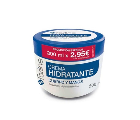 Farline Corpo e Mãos Creme Hidratante 300ml