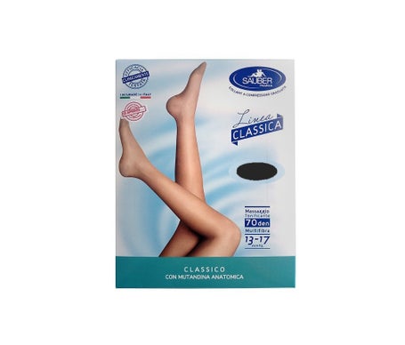 Sauber Pantimedia 70 Open Toe Microred Medio Talla 2 1ud