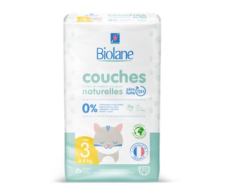 Biolane Couche Naturel Bebe Taille 4 44uts Promofarma