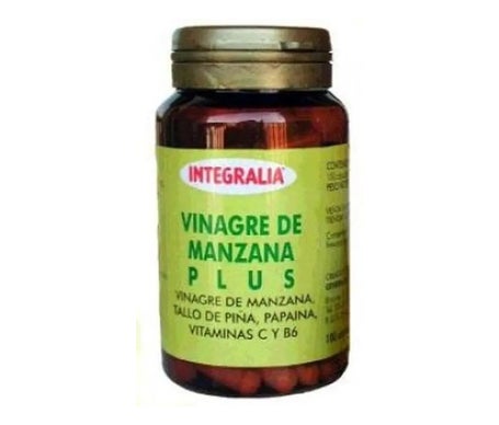 Vinagre de manzana de Integralia, 100 cápsulas